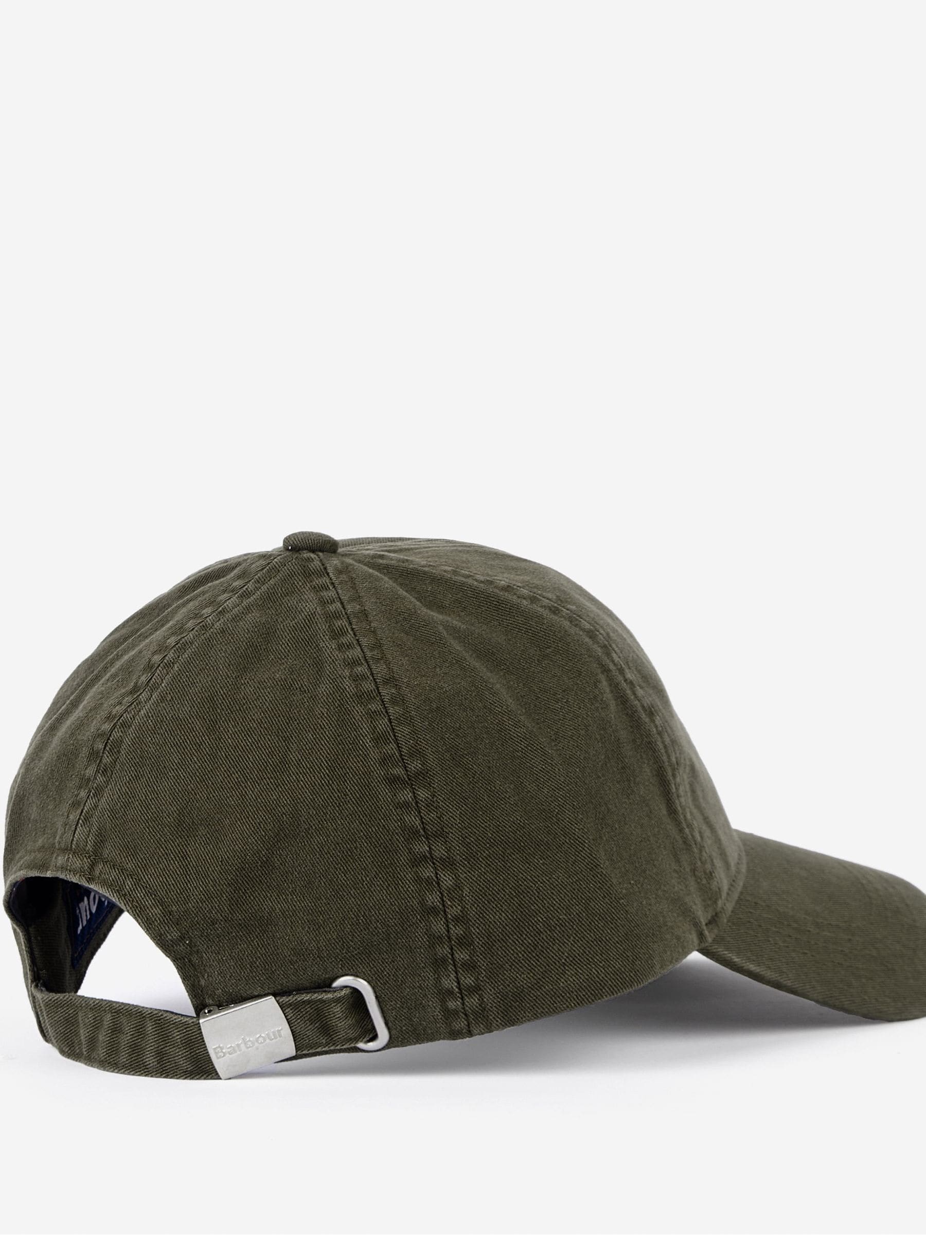 Barbour Cascade cap olive green, imported from the UK