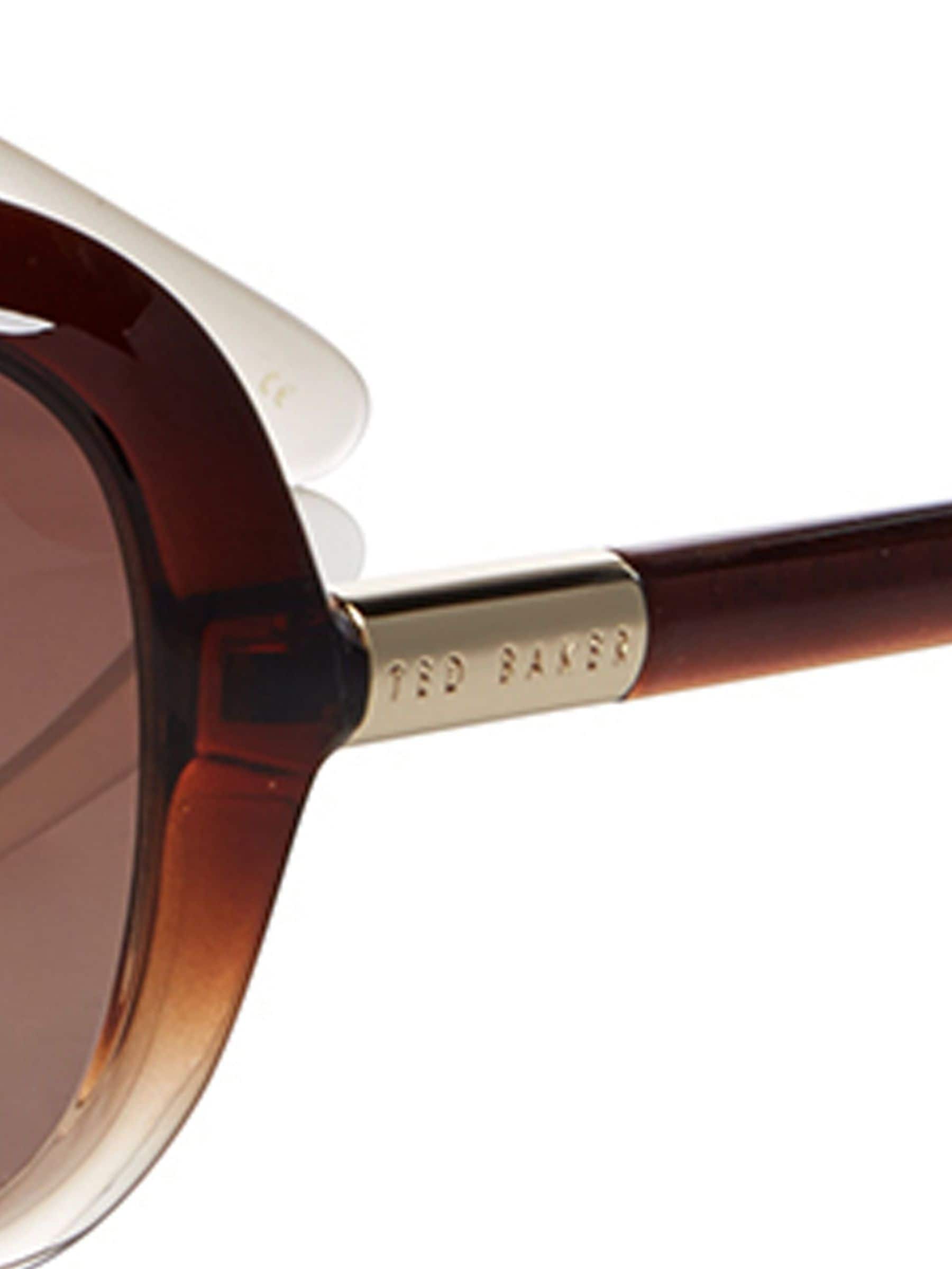 Ted Baker women's brown fade sunglasses - British product