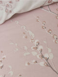 Laura Ashley Pink Blush Pussy Willow duvet cover and pillowcase set, UK version