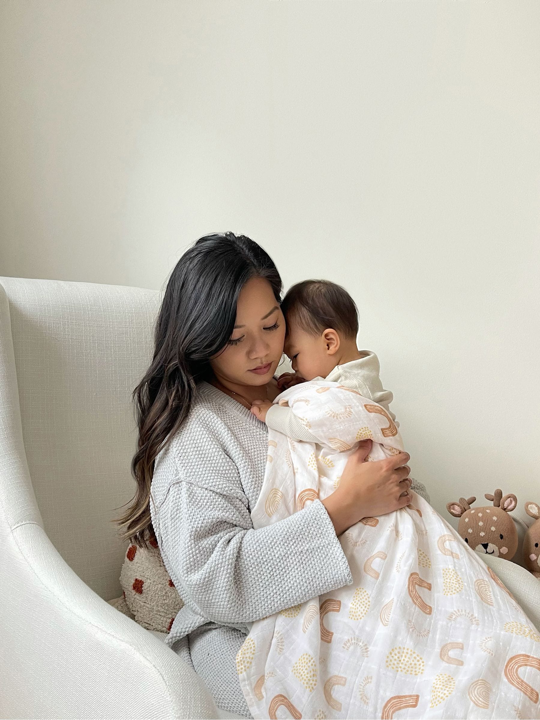 aden + anais Keep Rising Large Muslin Blankets 4 Pack