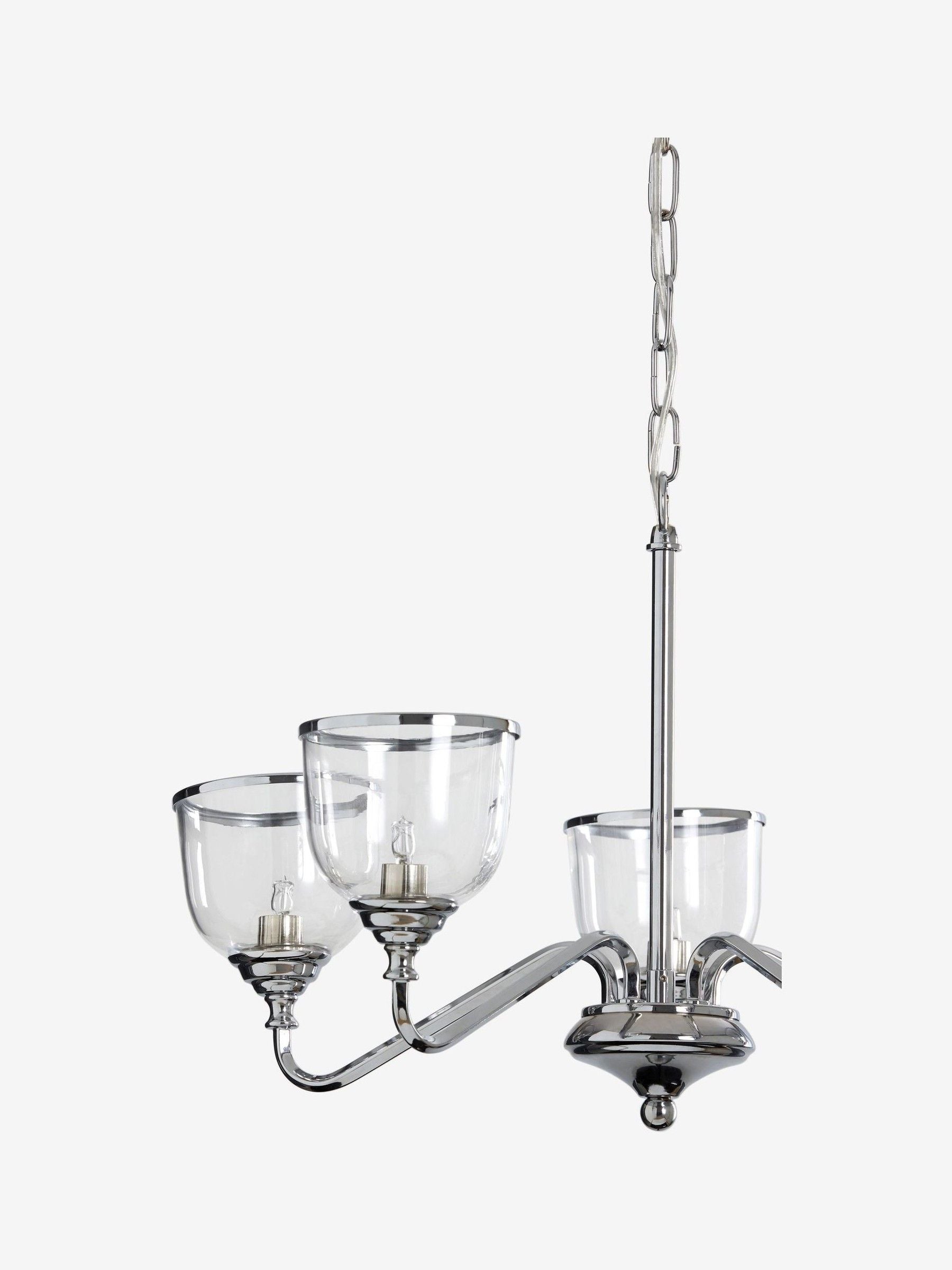 Gloucester clear glass spare shade for 5 light, UK version