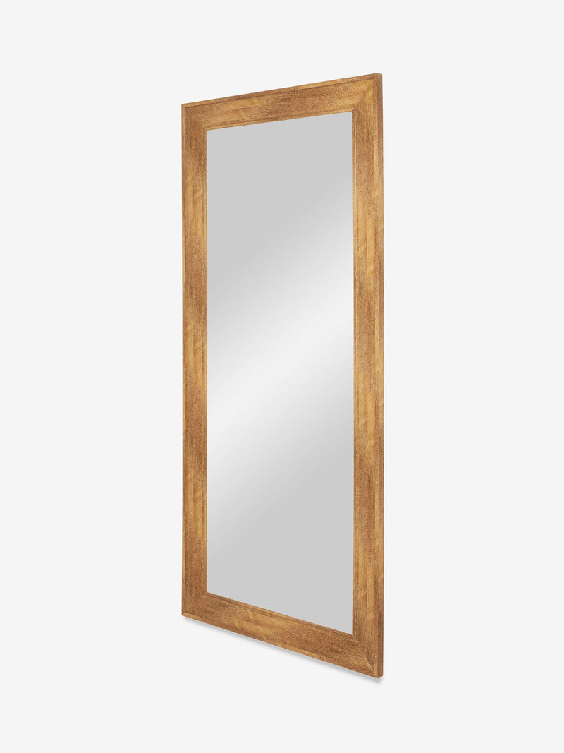 Full length mirror oak effect 180cm (British brand)