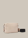 Whistles nude Bibi chocolate cross-body bag, imported from the UK