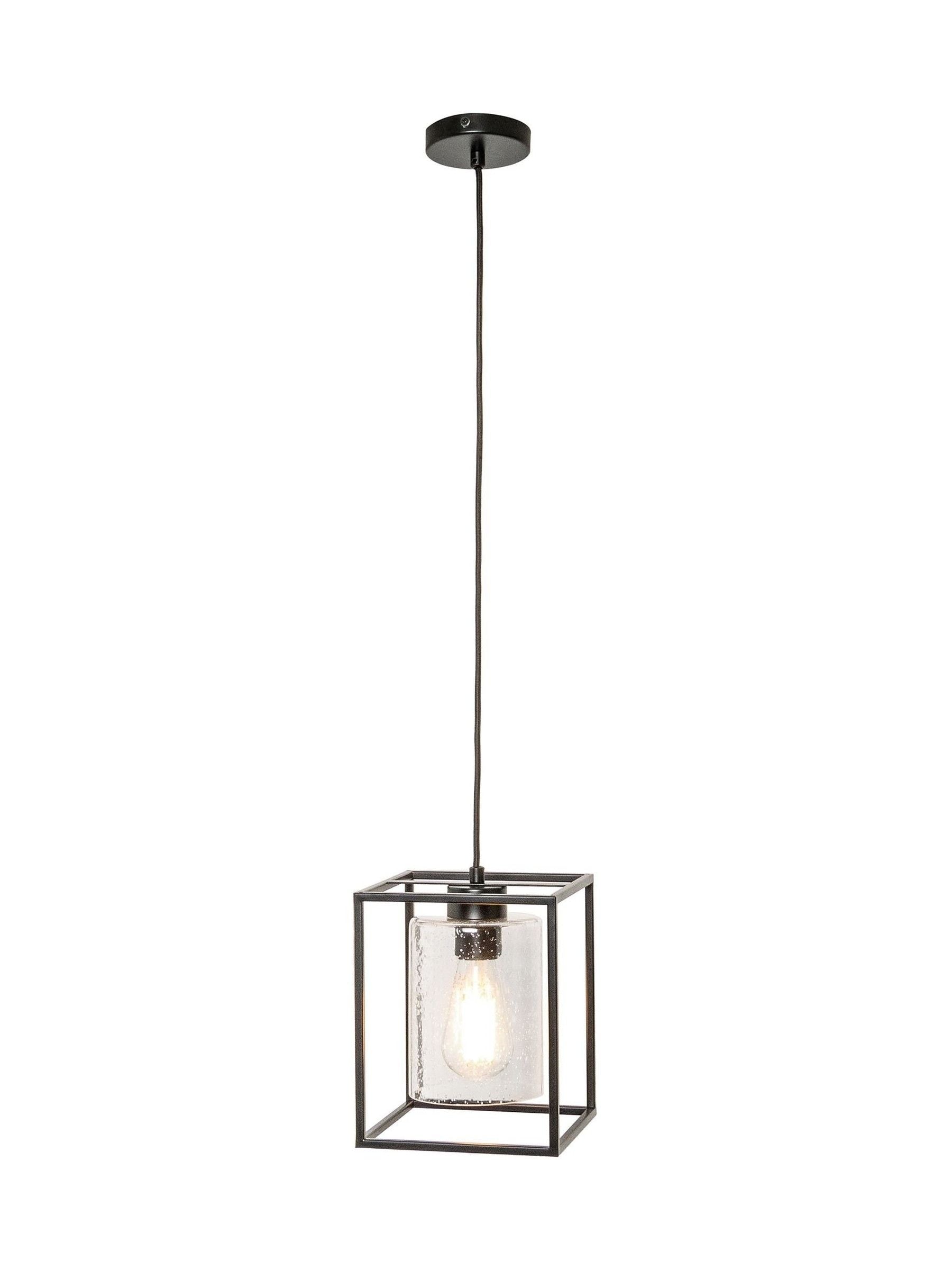 BHS Hardy 1-punkts buranheng taklampe matt svart britisk merke