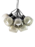 SolarCentre smoked festoon solar lights set of 20, UK version