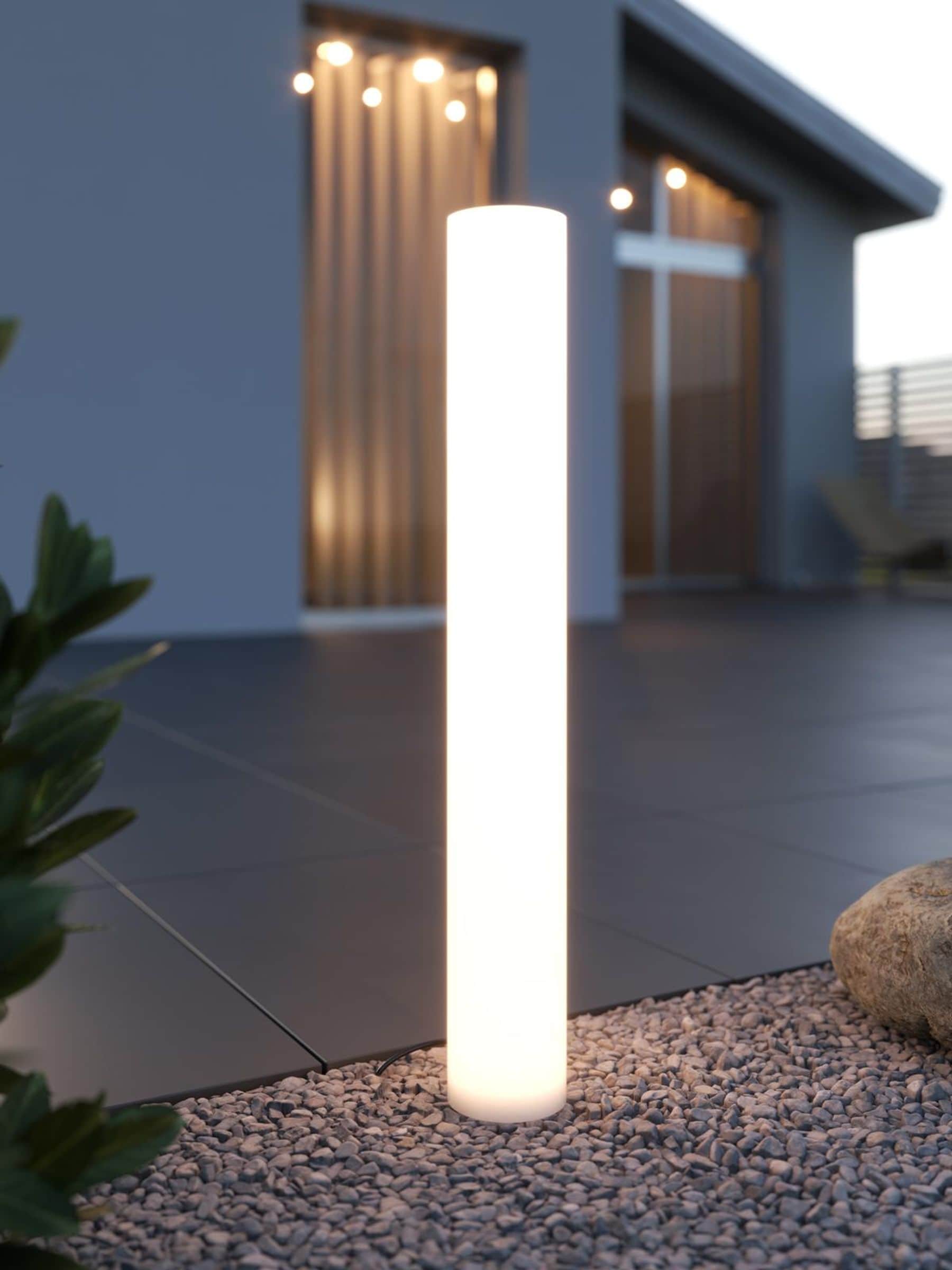 SolarCentre Clear Shard solar post light - British product