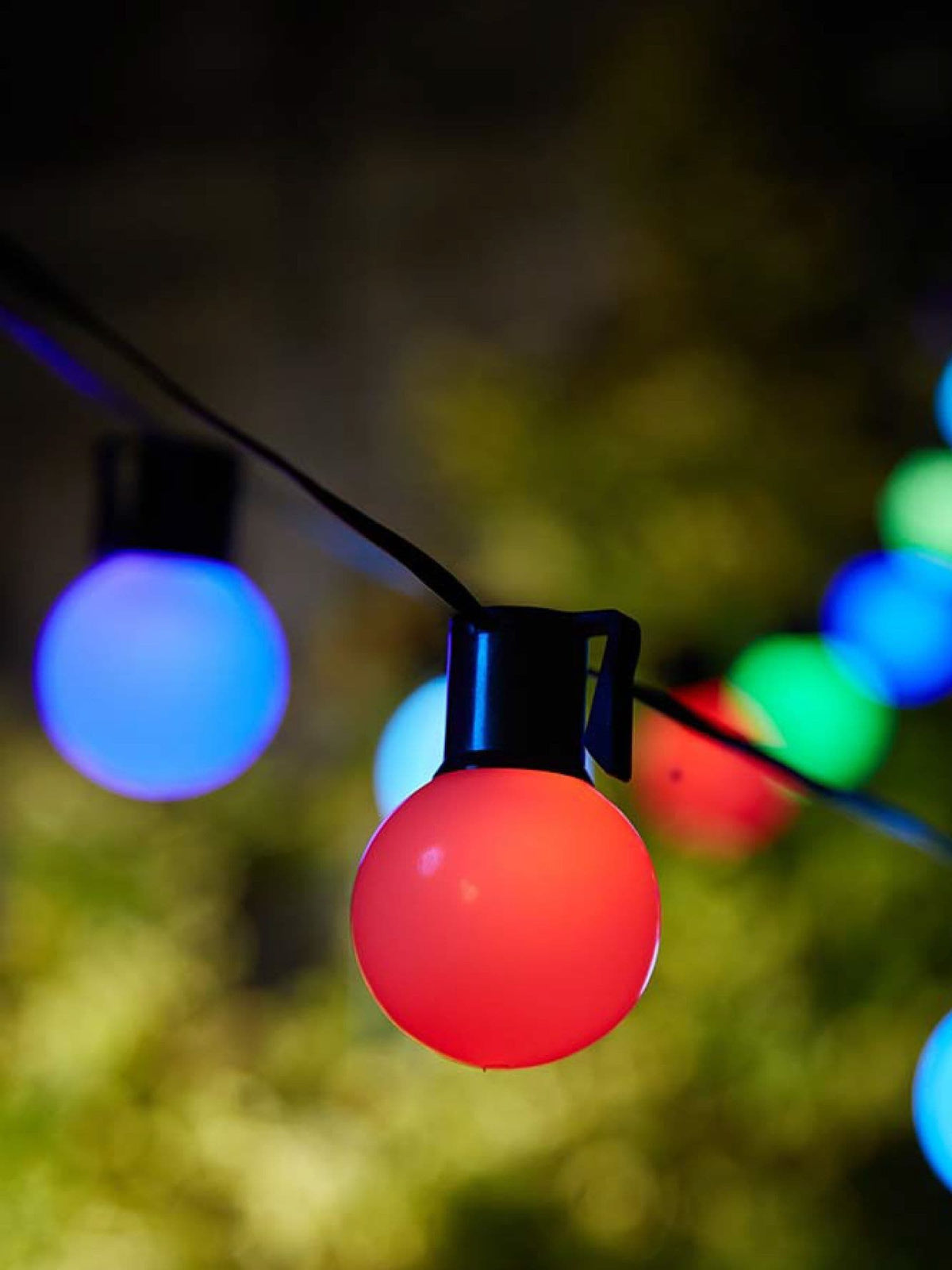 SolarCentre Sophia smart festoon lights 25 bulbs - British product