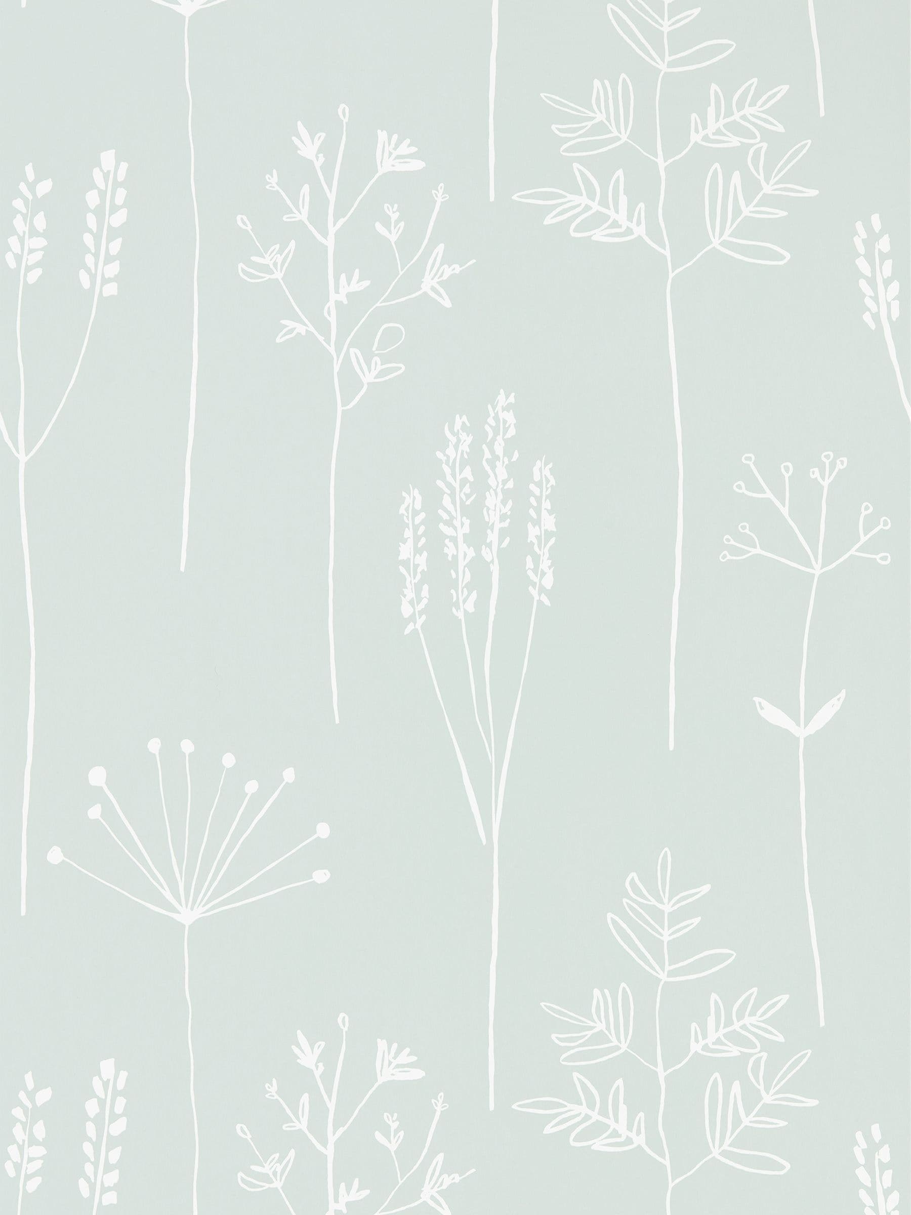 Scion Green Stipa wallpaper 10m roll (British brand)