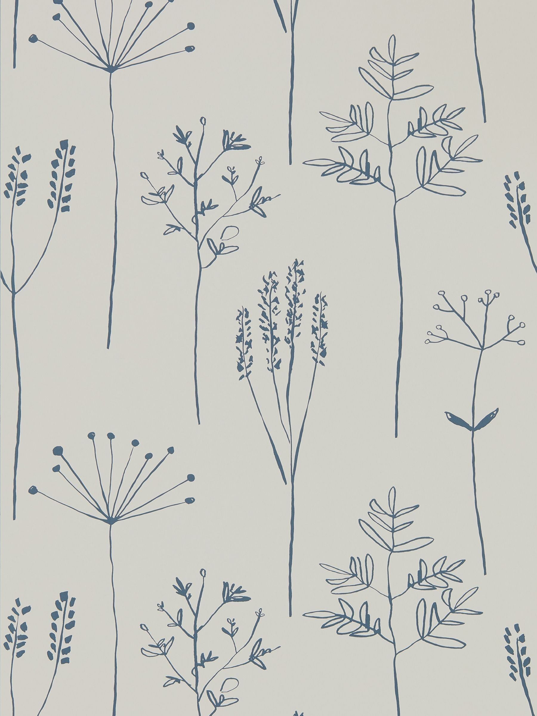 Scion Denim Stipa wallpaper (British brand)