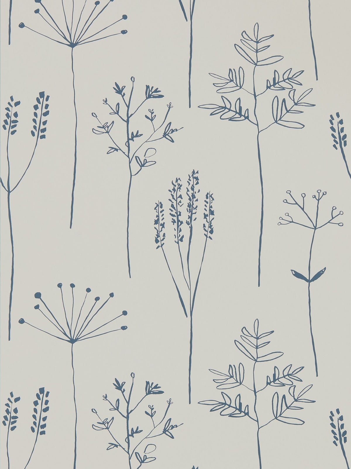 Scion Denim Stipa wallpaper (British brand)