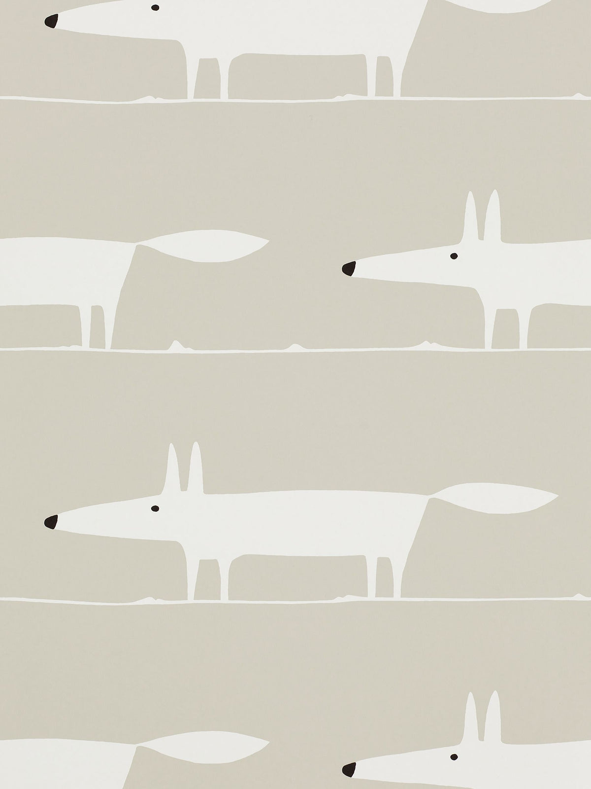 Scion Mr Fox wallpaper sample (British brand)