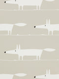 Scion Mr Fox wallpaper sample (British brand)