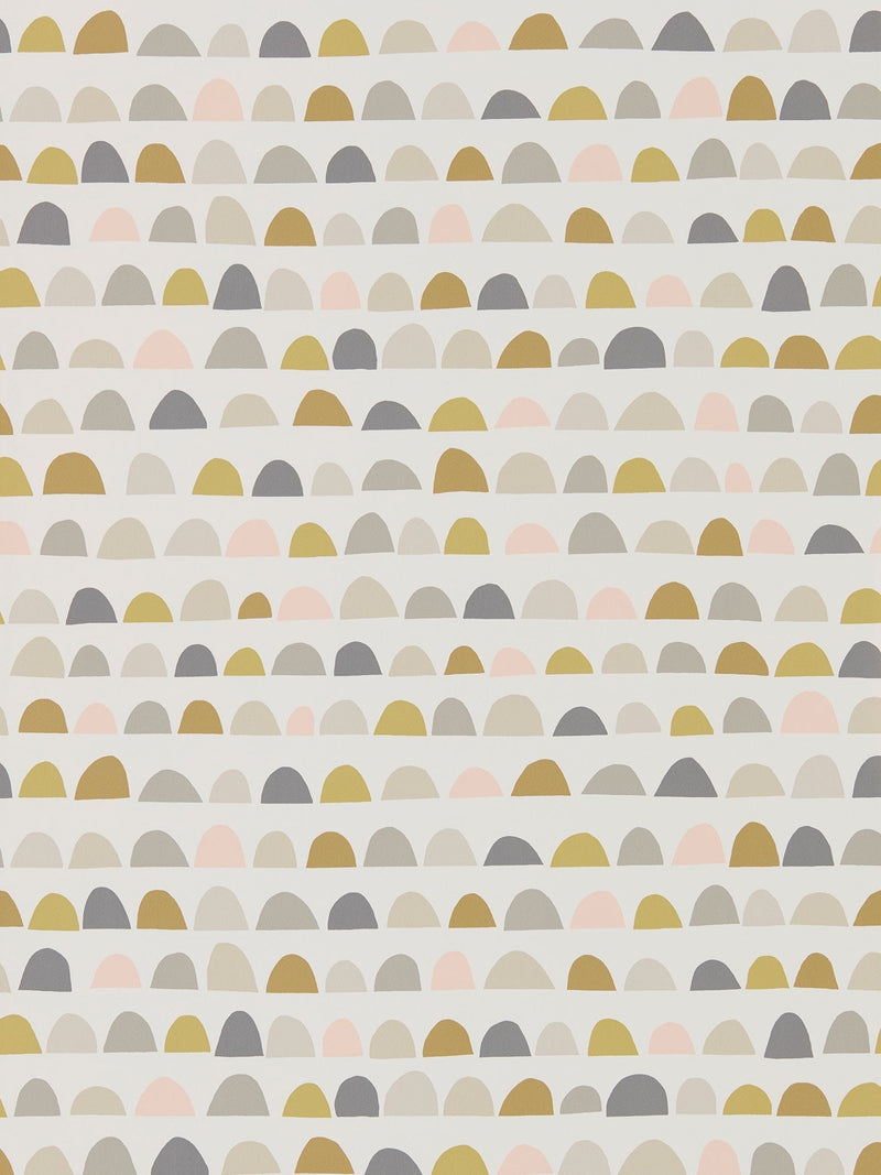Scion Pink Priya wallpaper sample - British product