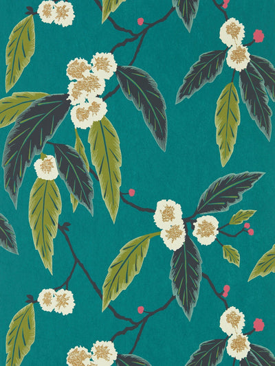 Next Harlequin Blue Coppice Wallpaper Sample- Buy online at McGrocer