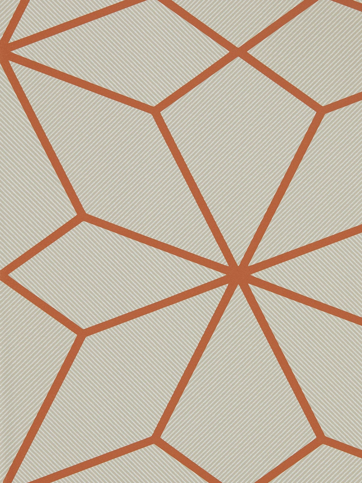 Harlequin Axal orange rust wallpaper sample - British product