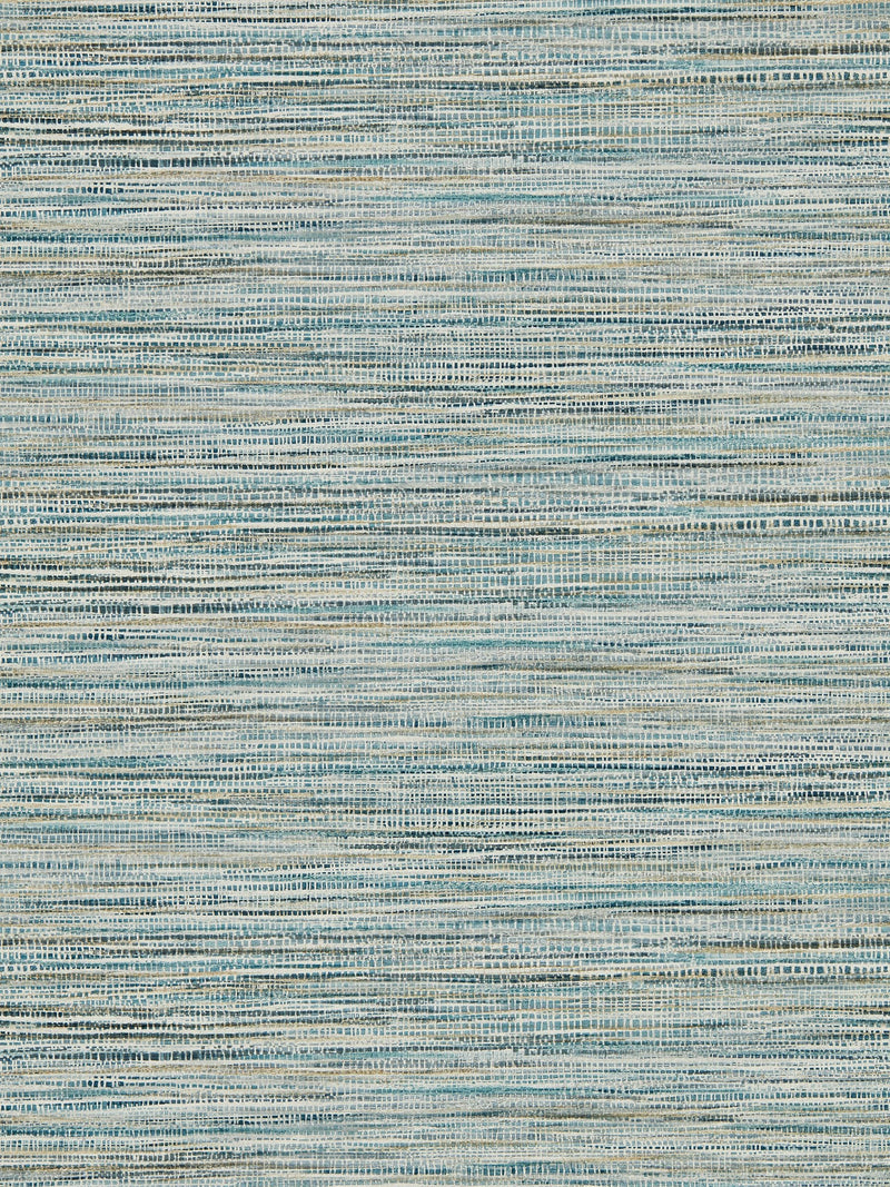 Harlequin Blue Affinity wallpaper roll, imported from the UK