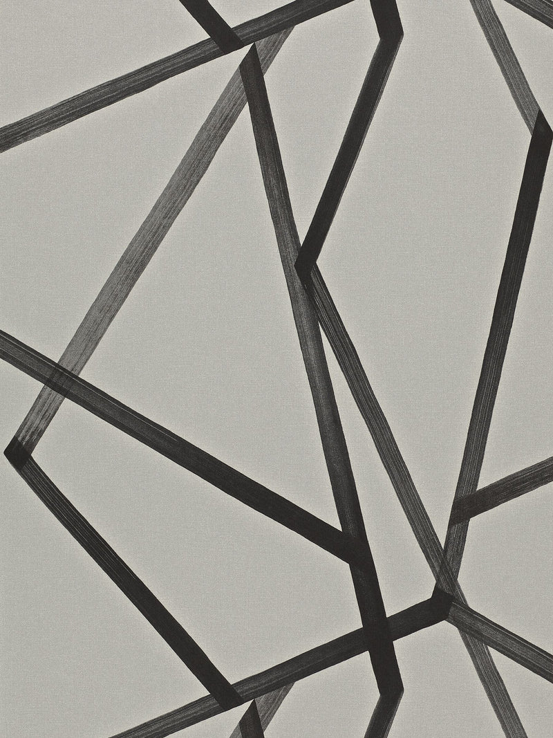 Harlequin Natural Sumi large-scale geometric wallpaper, UK version