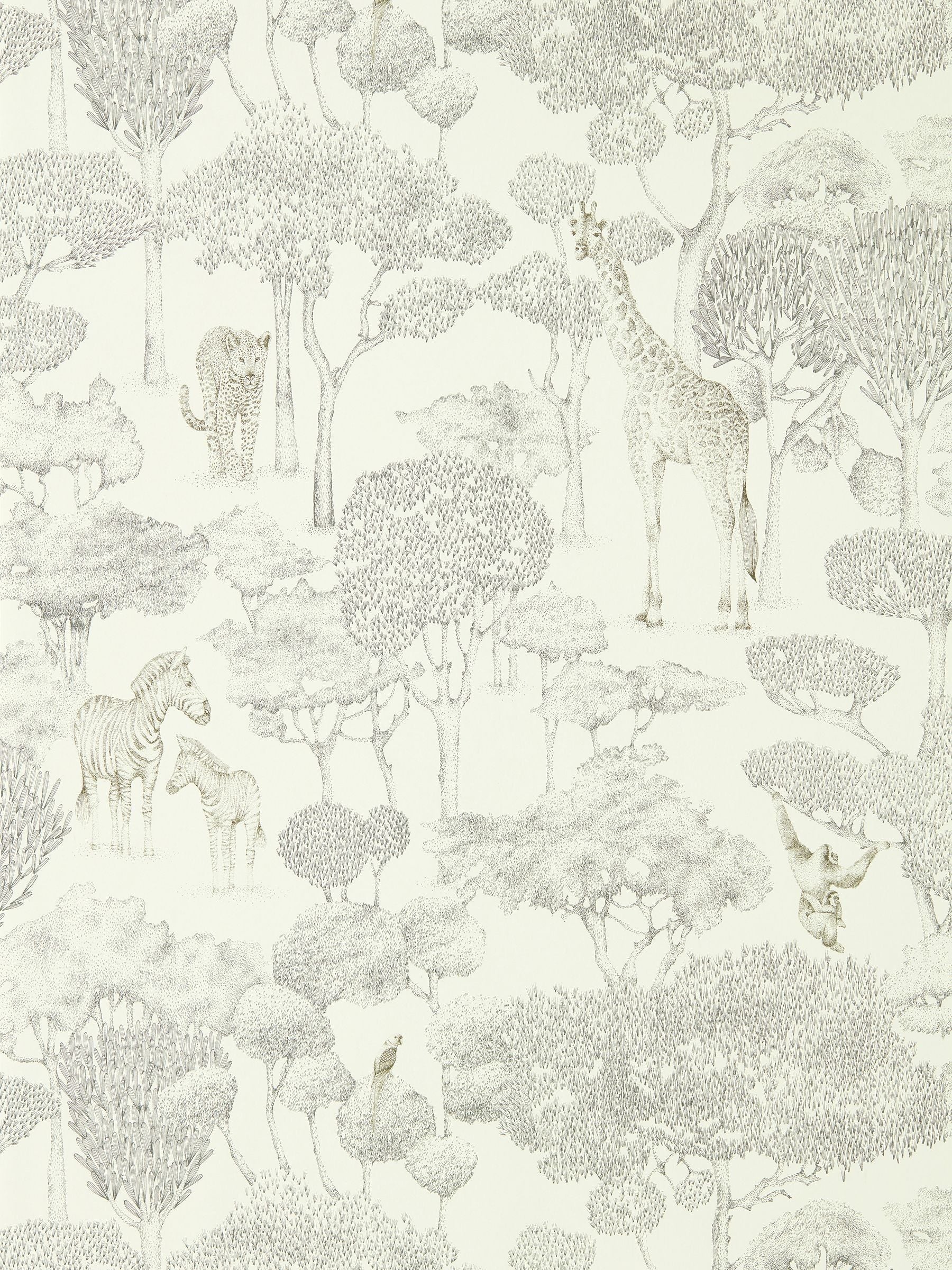 Harlequin Shamwari wallpaper toile design (British brand)