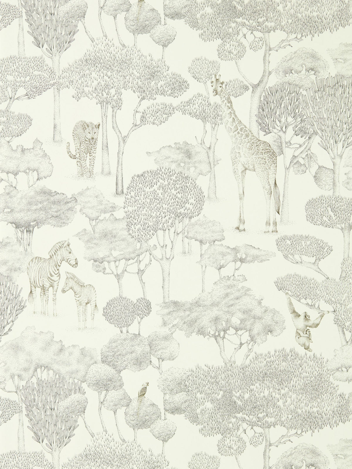 Harlequin Shamwari wallpaper toile design (British brand)