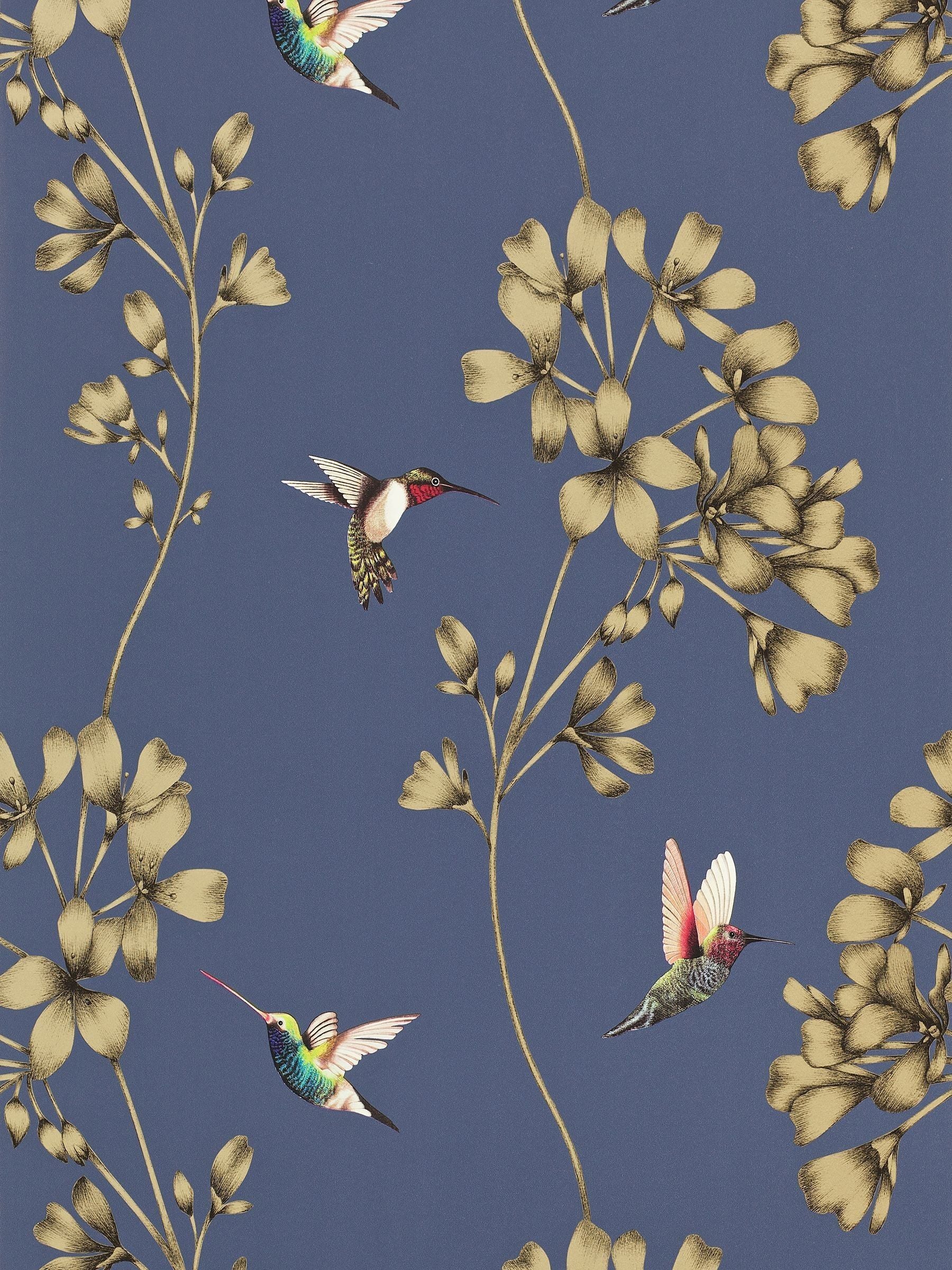 Harlequin Blue Amazilia wallpaper (British brand)