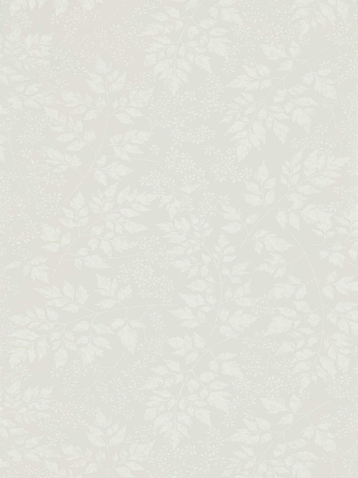 Sanderson Home Tapetenmuster Grau Frühlingsblätter, UK-Version