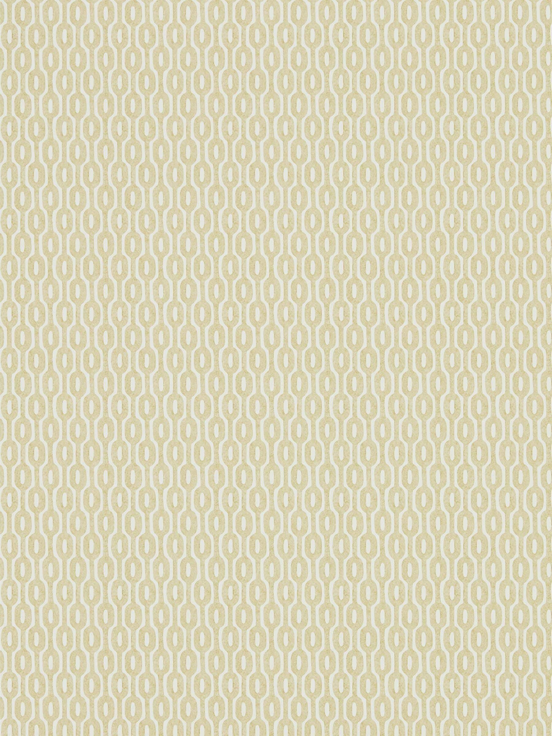 Sanderson Home yellow hemp wallpaper sample (British brand)