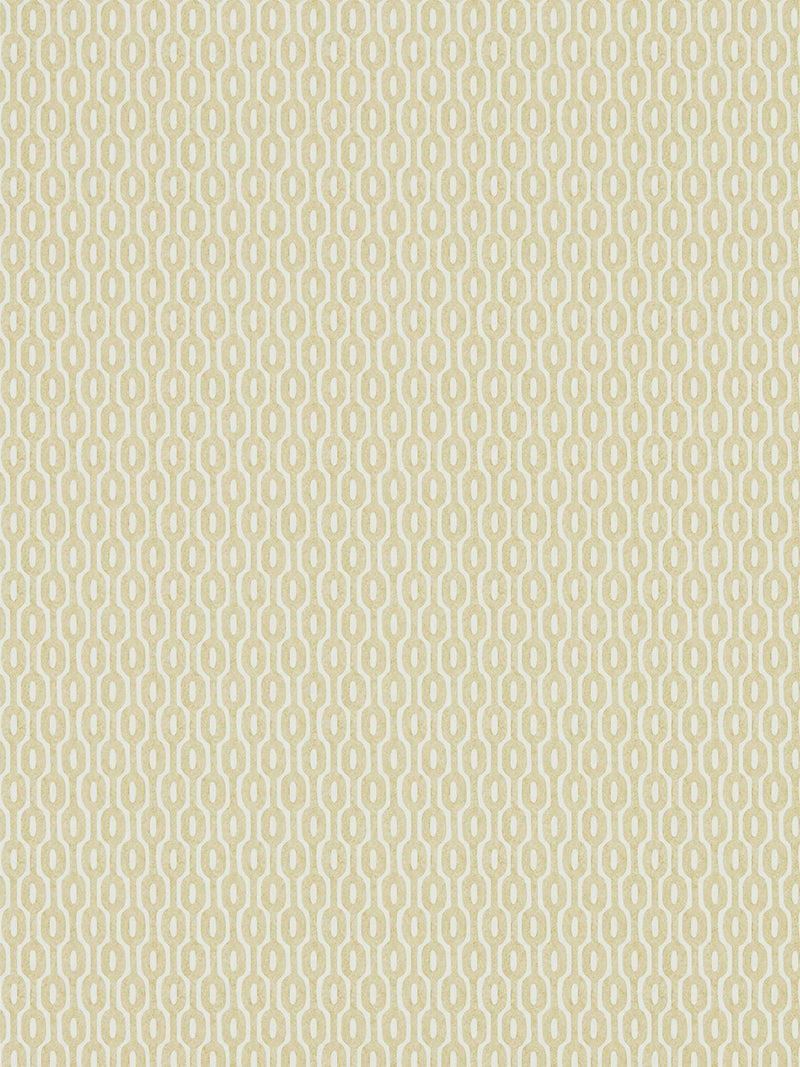 Sanderson Home yellow hemp wallpaper sample (British brand)