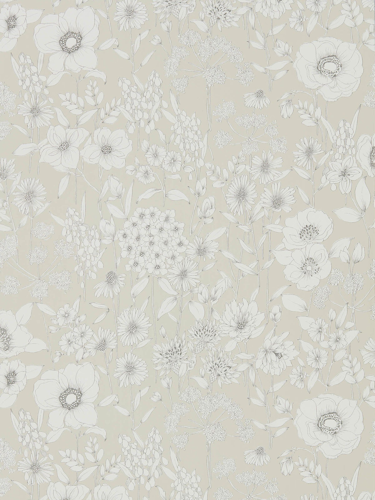 Sanderson Home Maelee floral wallpaper 10m, UK version