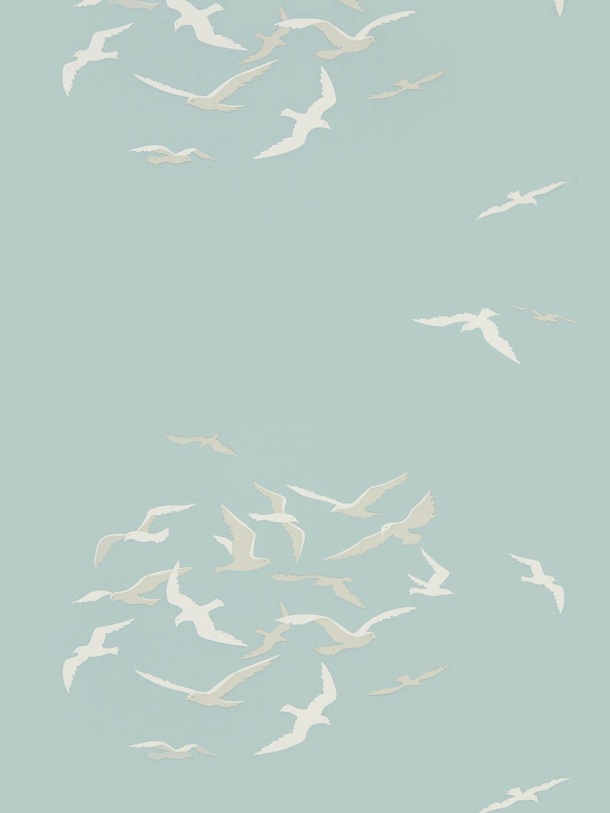 Sanderson Home Blue Larina wallpaper sample - British product