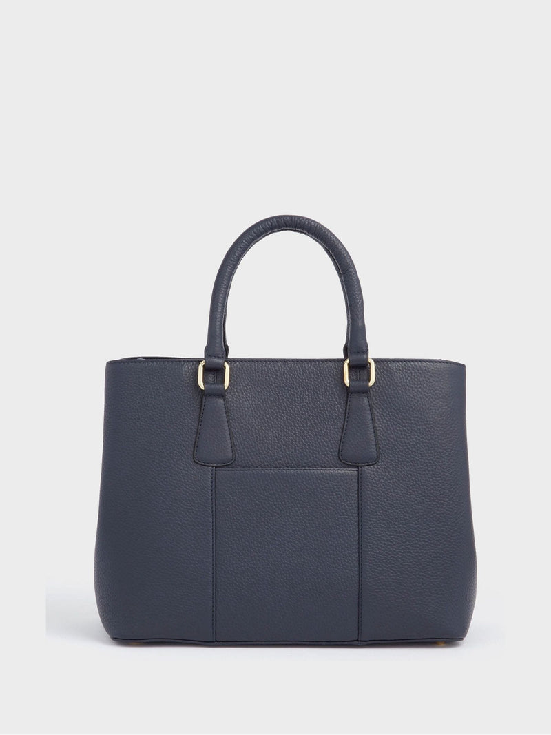 Osprey London Navy Adaline Leather Work Bag - British product