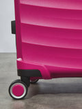 Rock Pink Sunwave 3-piece luggage set - British product