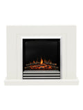 Be Modern White Colby electric fireplace, imported from the UK