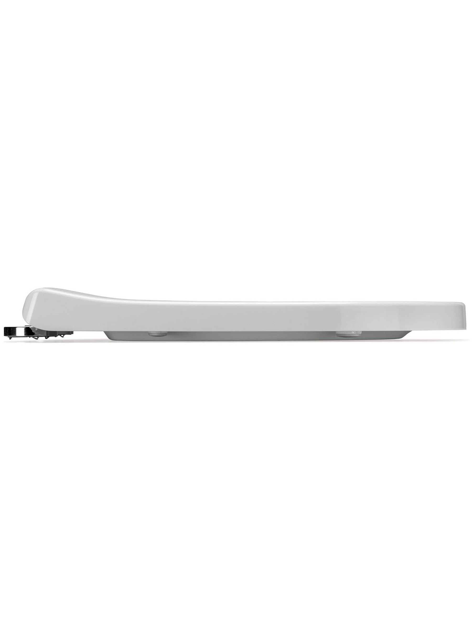 CROYDEX White Malo Long D Shape Toilet Seat - British product