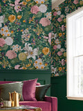 Graham & Brown Glasshouse Midnight Wallpaper 10M
