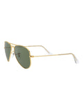 Lunettes de soleil aviateur Ray-Ban Arista Gold pour enfants, version UK