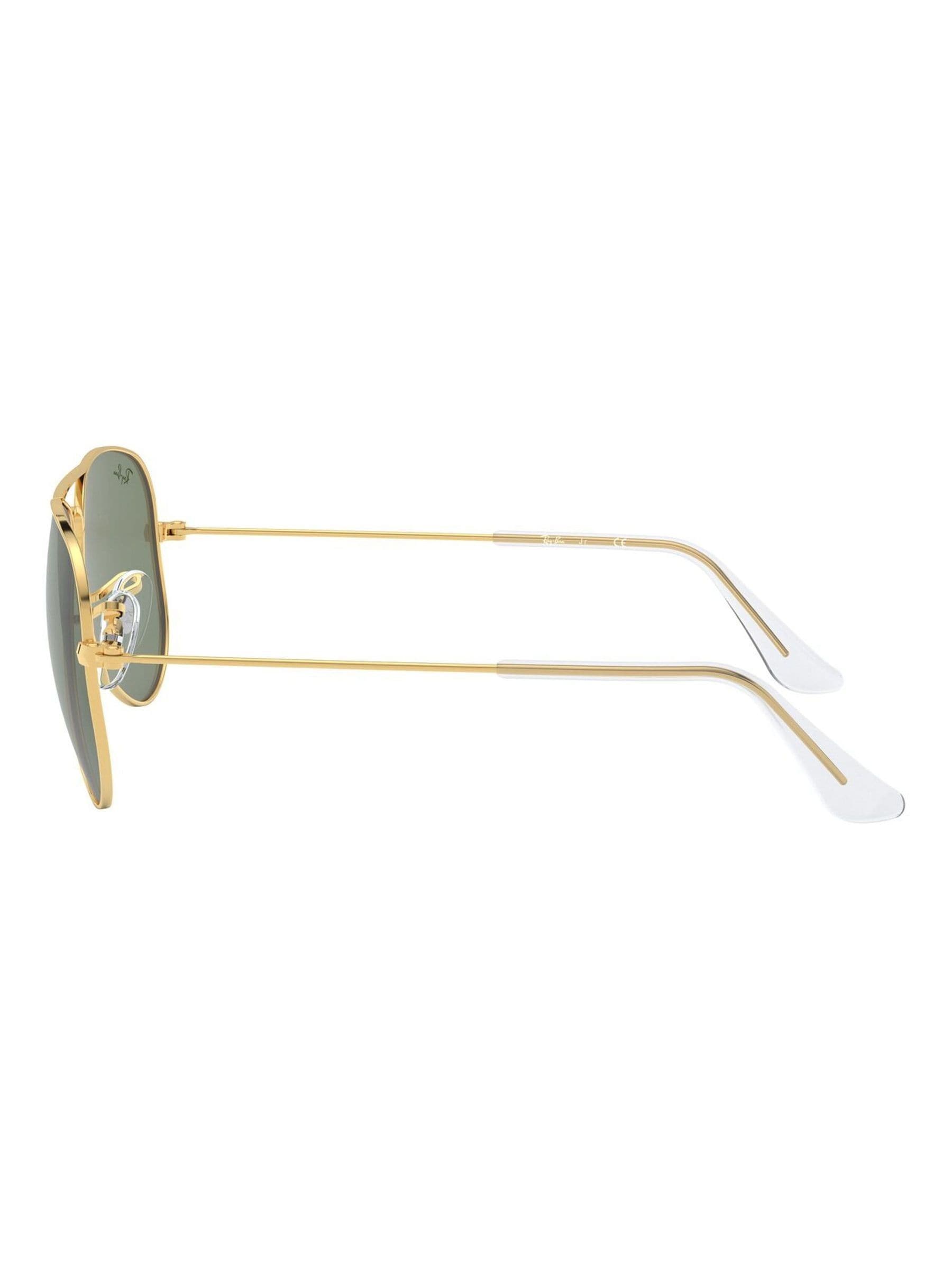 Lunettes de soleil aviateur Ray-Ban Arista Gold pour enfants, version UK