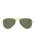 Lunettes de soleil aviateur Ray-Ban Arista Gold pour enfants, version UK