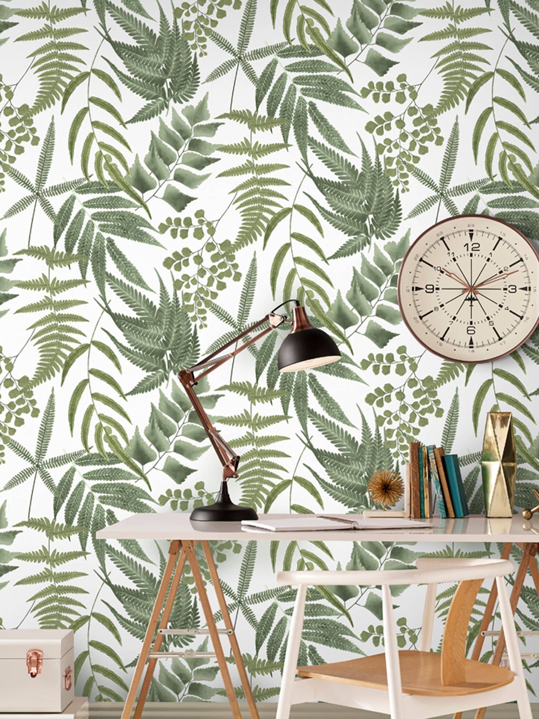 Graham & Brown Midnight Black Midsummer Wallpaper Sample