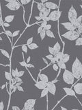 Graham & Brown Luna wallpaper sample in Pepper Grey - British product