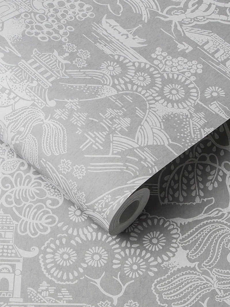 Graham &amp; Brown Pink Basuto wallpaper - British product