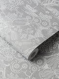Graham &amp; Brown Pink Basuto wallpaper - British product