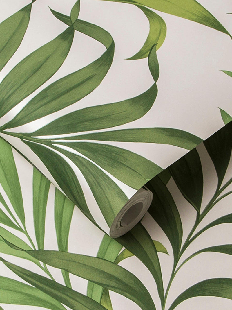 Graham & Brown wallpaper sample Lush Green Yasuni (British brand)