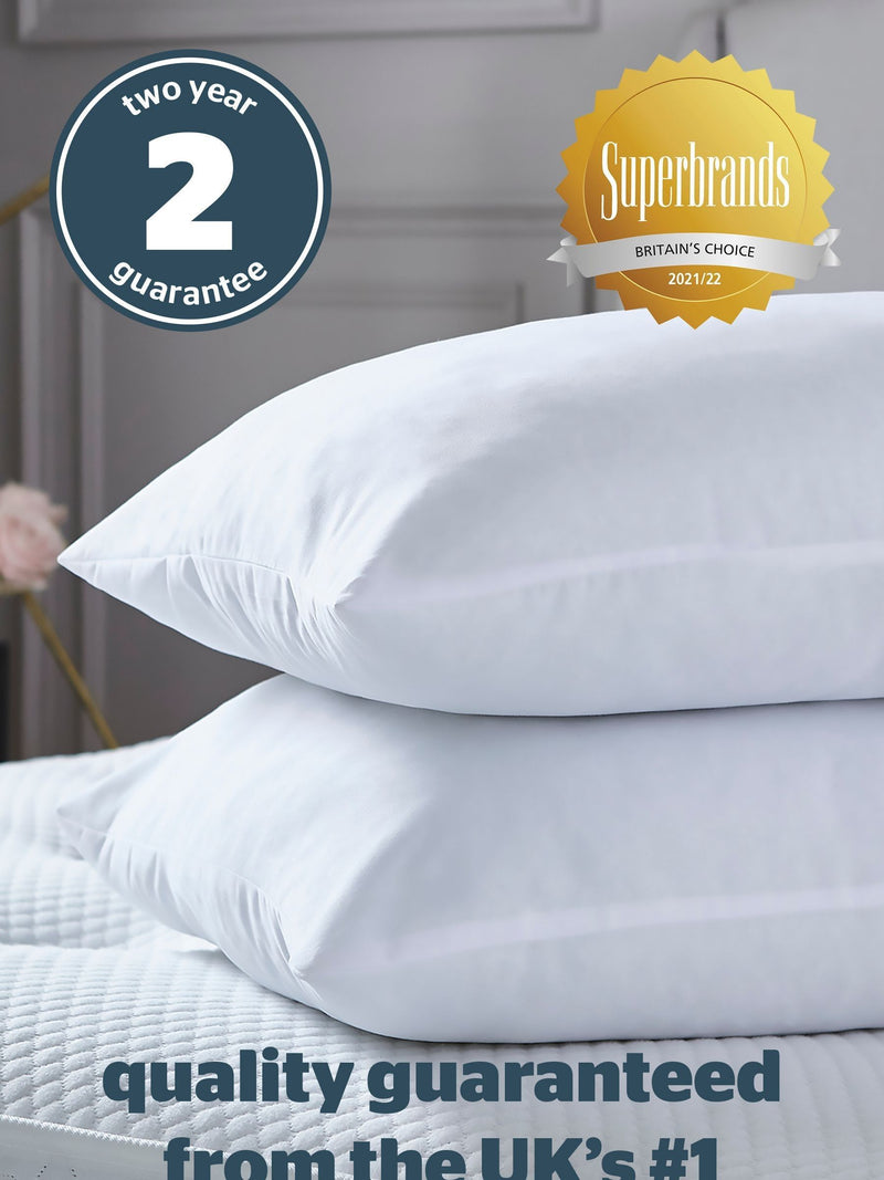 Silentnight Soft As Silk pillows 2-Pack (British brand)