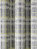Helena Springfield grey Harriet check curtains with eyelets (British brand)