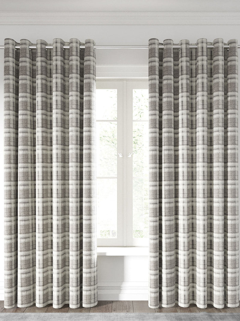 Helena Springfield brown Harriet curtains 168x137cm (British brand)