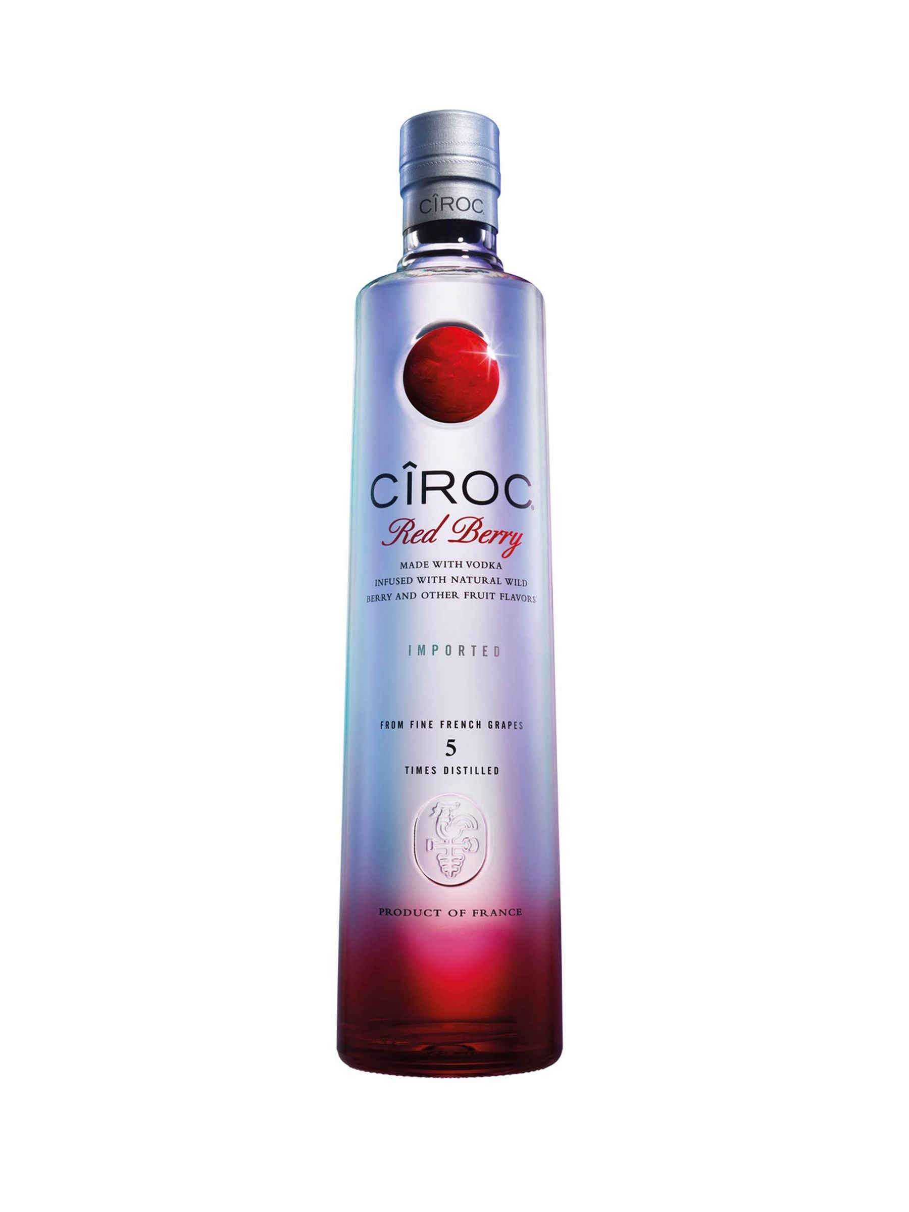 Ciroc red berry flavoured French vodka 70cl - British product