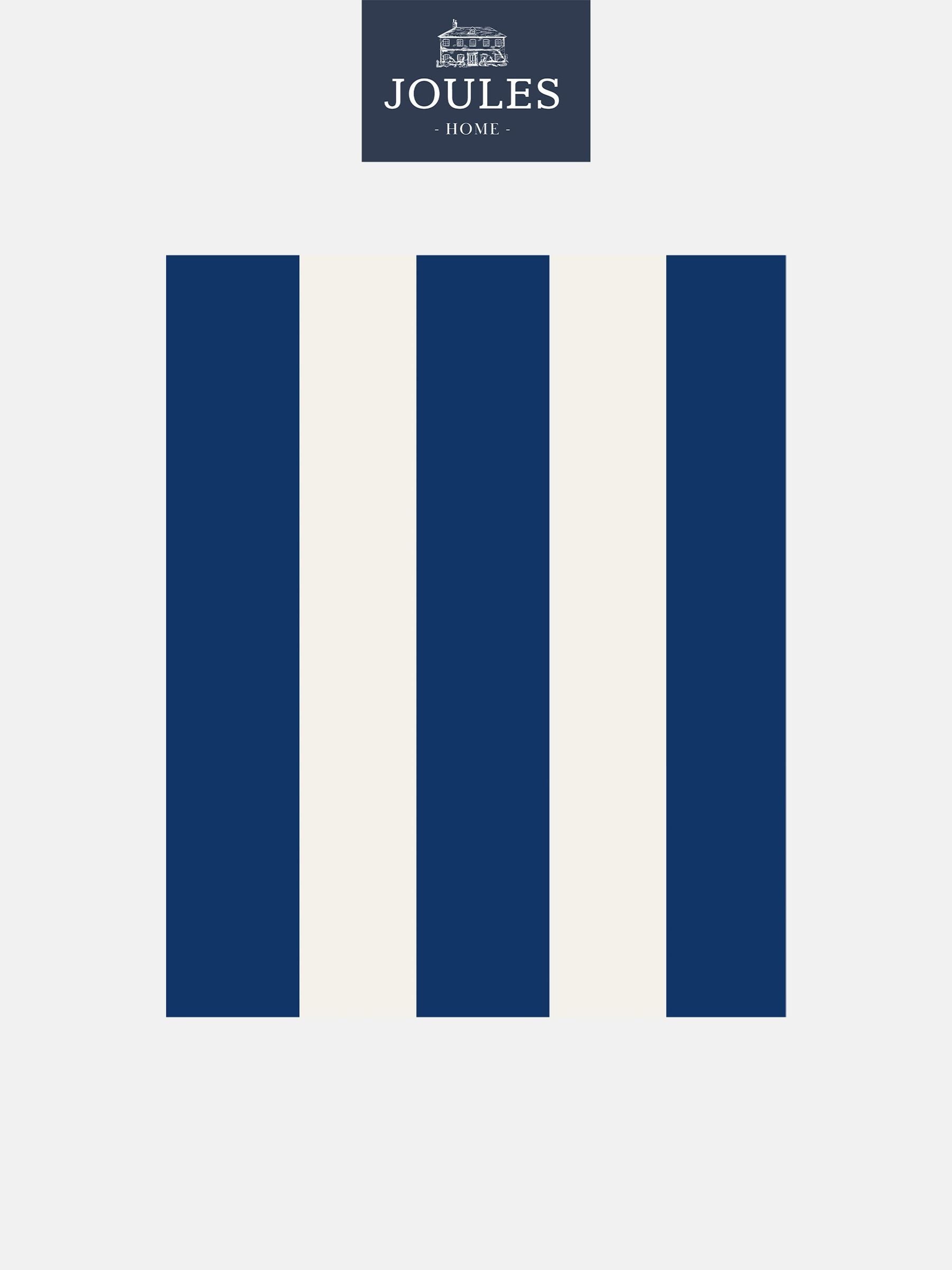 Joules Coast Blue Harborough Stripe wallpaper (British brand)