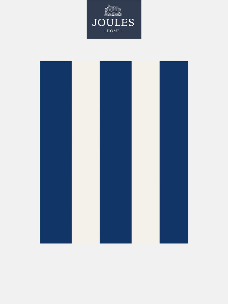 Joules Coast Blue Harborough Stripe wallpaper (British brand)