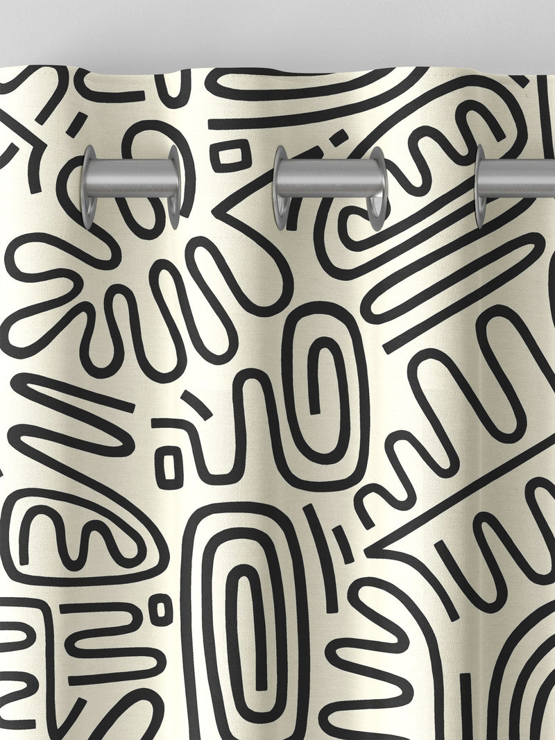MissPrint Atacama Nazca curtains (British brand)
