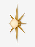 Rockett St George gold starburst wall light 50cm, imported from the UK